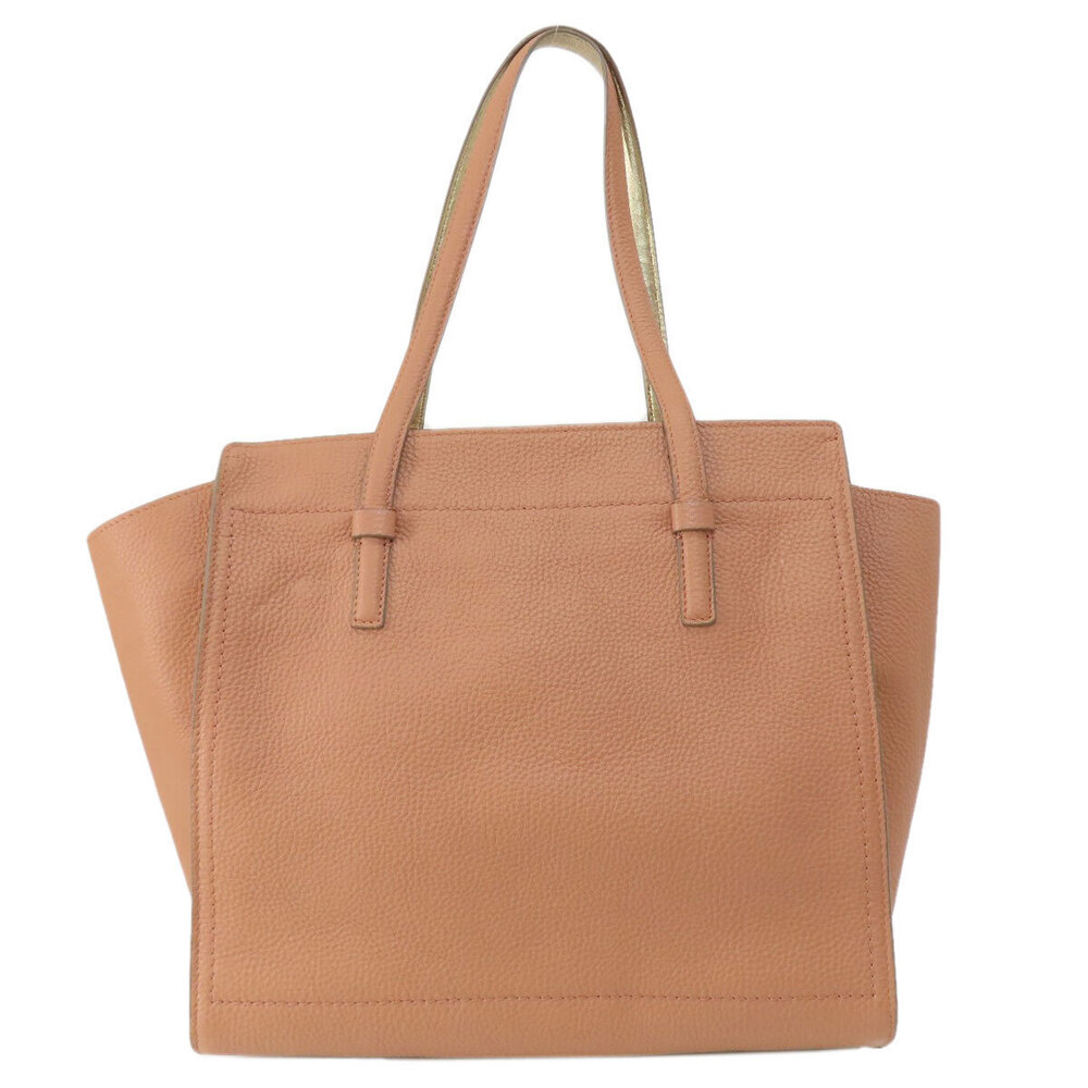 Salvatore Ferragamo Gancini leather bag tote Black